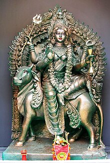 pic of maa Mahagauri