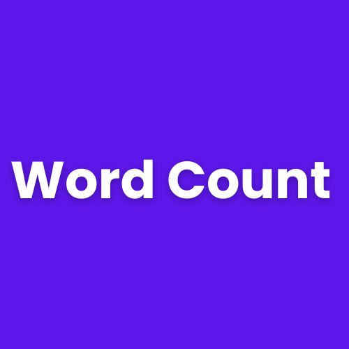 pic of word count